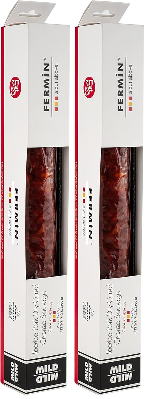 Chorizo Iberico by Fermin - 7 oz. (Pack of 2)