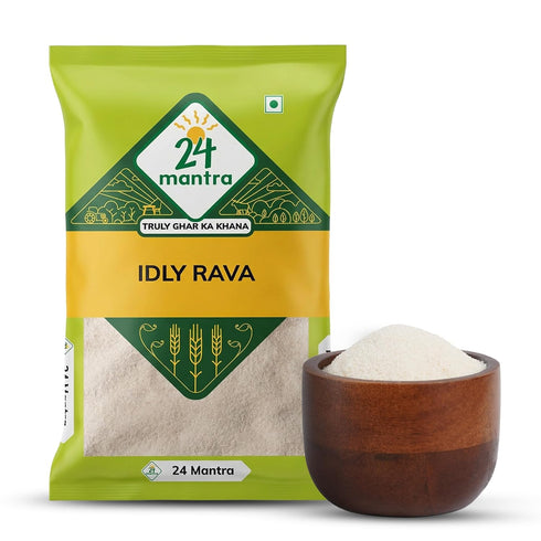 24 Mantra Organic Idly Rava (500g)