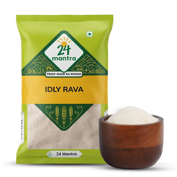 24 Mantra Organic Idly Rava (500g)