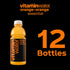 20 oz 12 Pack vitaminwater Essential Orange-Orange, Flavored Water Beverage, fl Bottles