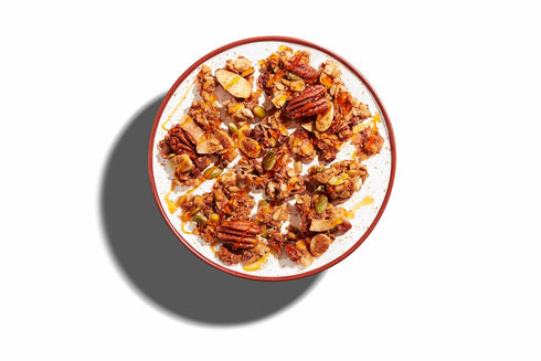 NuTrail Nut Granola Cereal, Cinnamon Pecan, No Sugar Added, Gluten Free, Keto, Low Carb, 8 oz.