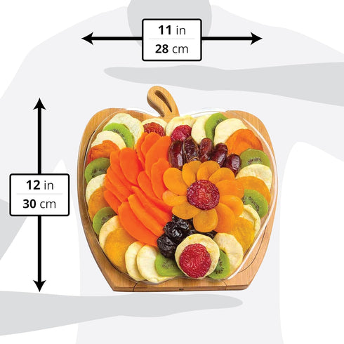Dried Fruit Gift Basket - Healthy Gourmet Snack Box - Holiday Food Tray - Variety Snacks - Easter, Birthday, Sympathy
