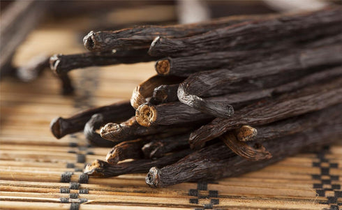 (10 Pack) Papua New Guinea Vanilla Beans Whole Grade A Vanilla Pods for Homemade Vanilla Extract, Baking, Ice Cream
