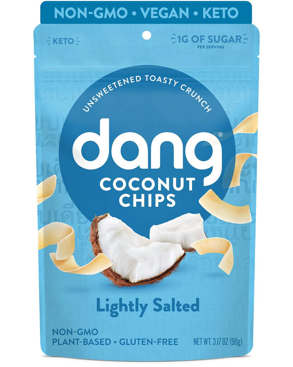 Dang Toasted Coconut Chips | Vegan, Gluten Free, Non GMO, Healthy Snacks