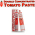 SMT San Merican Tomato Double Concentrated Tomato Paste, Imported from Italy, 4.4 oz, 2-Pack