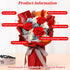 Jtoder Forever Flowers for Delivery, Preserved Flower Bouquets, Long Lasting Red Roses, Gifts Bouquet for Mother Wife