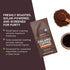 10oz Paleovalley Organic Ground Coffee, - Regular, Low Acid, Single-Origin, Polyphenol-Rich, Infused with Mushrooms