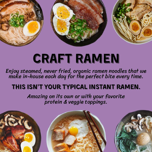 2.4 (Pack 7) Mike's Mighty Good Craft Ramen, Spicy Pork Tonkotsu Ramen Soup, Ounce