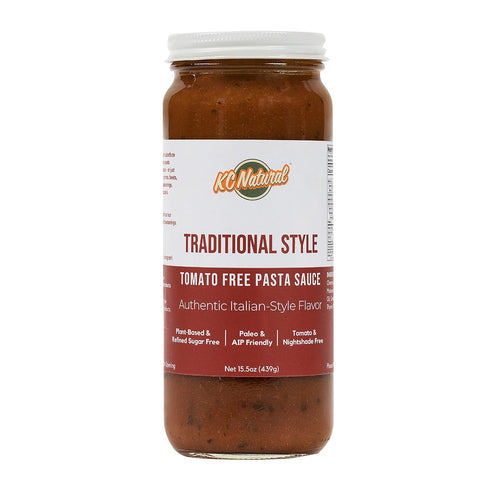 KC Natural Traditional Style Tomato Free Pasta Sauce, 1-pack, 280mg Sodium