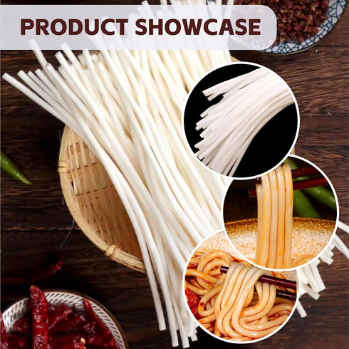 5 Pack (8.8oz Sweet Potato Glass Noodles - Each) - Wide Oriental Vermicelli, Vegan, Fat-Free, Gluten-Free for Hot Pot