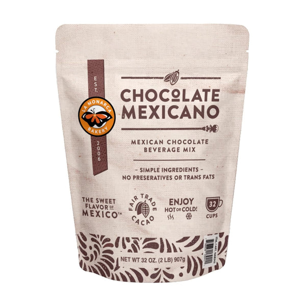 Mexican Hot Chocolate, 32 Ounce (2lb), Authentic Mexican Style Hot Chocolate Mix