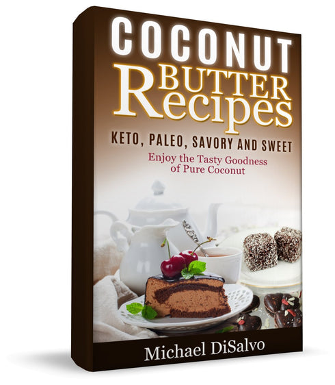 2 Pack 17.63 oz Organic Coconut Butter each Stone Ground Pureed w/E-Book of Organic Gourmet Keto Paleo Friendly Recipes