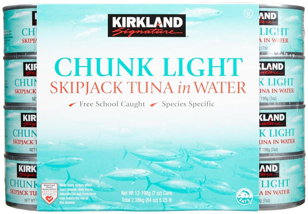 KIRKLAND Skipjack Chunk Light Tuna