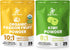 Jungle Powders Organic Passion Fruit Powder 5oz & Kiwi Fruit Powder 3.5oz