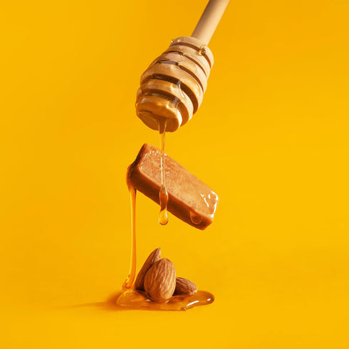 Bit-O-Honey 5 LBS Bit O Honey Candy - Individually Wrapped Honey Taffy with Roasted Almond Bits, Gluten-Free, Classic