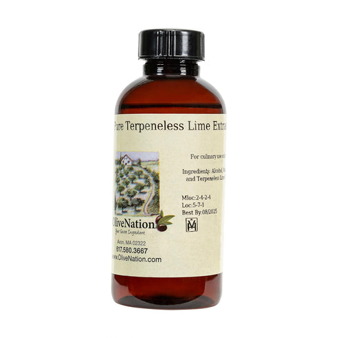 Terpeneless Lime Extract - Tart Citrus Flavor for Cakes - Cookies -