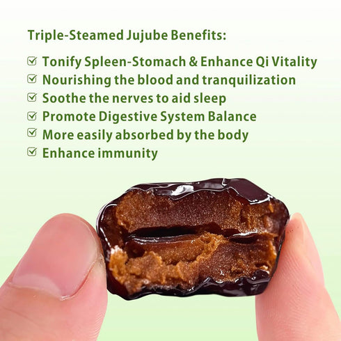 (7 OZ/Pack 1) NatureBliss Premium Steamed Jujube Dates, Pitted Dried Fruit Snacks, Large-size Chinese Red Dates (Hong
