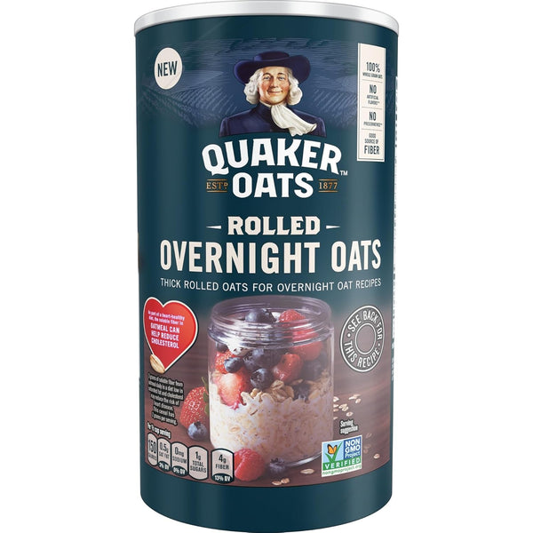 VEMAX Store Rolled Overnight Oats, Oatmeal, 19 oz (Pack of 2)