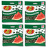 Pack 4 3.5 oz. Jelly Belly Jelly Beans- of - Watermelon - Bags