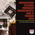 7oz J&K Jerky Prime Rib Beef Jerky - Authentic American Made Slab Jerky for a Delicious Protein Snack - Big Bag