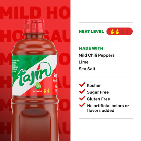 Tajin Mild Hot Sauce, 15.38 oz (Pack of 2)