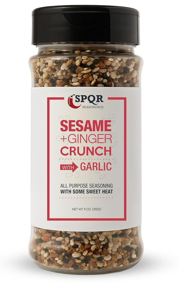 Sesame Ginger Crunch XL 11 oz. All Purpose Seasoning Blend with Garlic