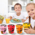 Pack, 8-Pack 32g Hethstia High Protein Ramen Variety Instant Ramen Noodle Soup Cups (Chicken, Beef, Spicy Kimchi, Spicy