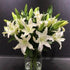 Cassiolina 0 Stems Fresh Oriental Lily Flowers Fragrant Lily Bouquet for Vase Home Decor Wedding Party Floral