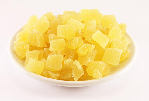 5 Food to Live Dried Diced Pineapple, Pounds Raw, Vegan, Sweetened, Unsulfured, Bulk, Great for Culinary Use and Baking