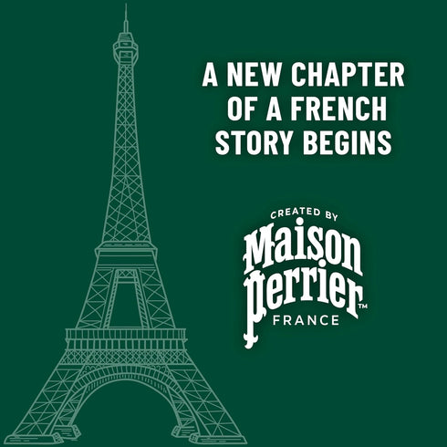 16.9 OZ (6 Count) Maison Perrier Lime Flavored Sparkling Water, FL Plastic Water Bottle