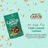 8 Oz 3 Pack, Missy J's Organic Carob Covered Cashews Vegan Gluten Free, Substitute for Chocolate, Perfect for Snacks