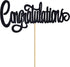 Congratulations Cake Topper, Congrats Grad Graduate Decorations for 2025 Graduation/Wedding/Birthday