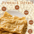 2 Packs (4.87oz Dried Tofu Skin Sheets - Chinese Bean Curd Youdoupi, Each), Vegan Protein for Hot Pot & Stir-Fry