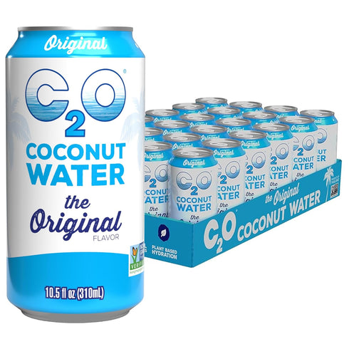 C2O - Coconut Water, The Original Flavor (24 Pack) - Made with