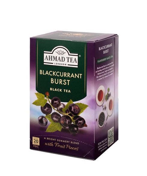 20 Count (Pack 6) Ahmad Tea Blackcurrant Burst