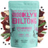 Brooklyn Biltong Air Dried Grass Fed Beef Snack, South African Jerky (8 oz, Pack of 1) - Whole30 Approved.