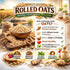 2 lbs Whole Grain Rolled Oats | Value Size | Healthy Snack, perfect for breakfast - Easy Cook | value bag