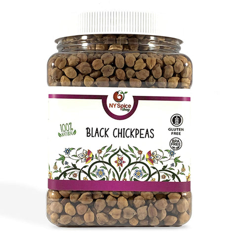 NY Spice Shop Black Chickpeas - 3 Pound Desi Kala Chana -