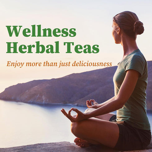 50 Fullchea - Lemongrass Tea Bags, Teabags - Refreshing Herbal Tea Made from Pure Lemongrass Leaves - Non-GMO