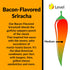 12 oz. Fat Cat 'Bacon-Flavored Sriracha' Hot Sauce - Single