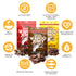 Pack Omega-3 2oz (3-Pack) Wahoo Ono Fish Jerky Variety - Smokin' Hickory O.G, Island Citrus & Spicy Chili - Organic