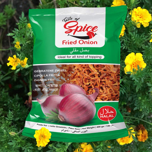 Original Crispy Fried Onions - Crunchy Topping - Fresh Gourmet French Fried Onions - Gluten Free - 14 Oz (Pack of 1)