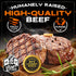 1 Pack 6 oz Grumpy Butcher Beef Sirloin Steak, - Quality Steak Meat Birthday Gifts for Men