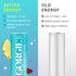 '-150mg (Pack 12) GORGIE Tropical Variety, Sugar-Free Natural Energy Drink Sparkling, Healthy Energy Drinks - Green Tea
