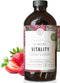 Rowe Casa Organics Vitality Energy Support Caffeine-Free Botanical Liquid Supplement with Adaptogenic