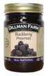 16oz (Pack 6) Dillman Farm All Natural Blackberry Preserves - Gluten-free, Non-GMO, Vegan, Kosher, Preservative Free