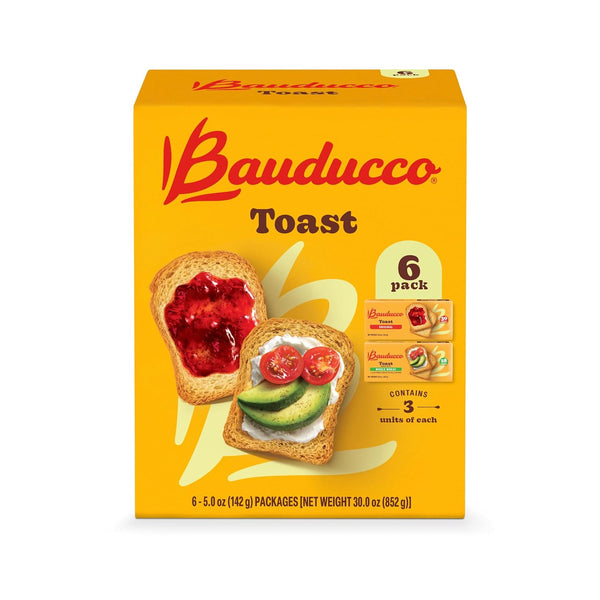 Bauducco Toast - Delicious, Light & Crispy Toasted Bread - Original &