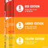 Pack, 8.4 Oz, 24 Red Bull Energy Drink Variety Red Edition, Amber Edition and Yellow Edition Energy Drinks, Fl Cans