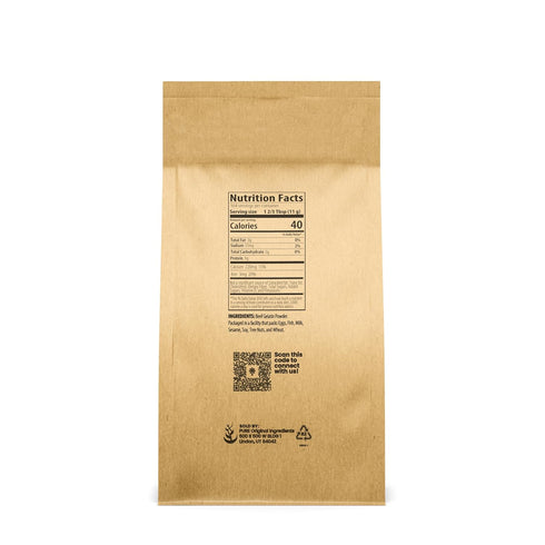 (4 lb) Pure Original Ingredients Beef Gelatin Bovine Beef Gelatin, Thickener, Soups & Sauces