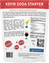 Cutting Edge Cultures 4 Pack 8g Delbrueckii Kefir Soda Starter Culture Bubbly Probiotic Fermented Beverage Make Fizzy